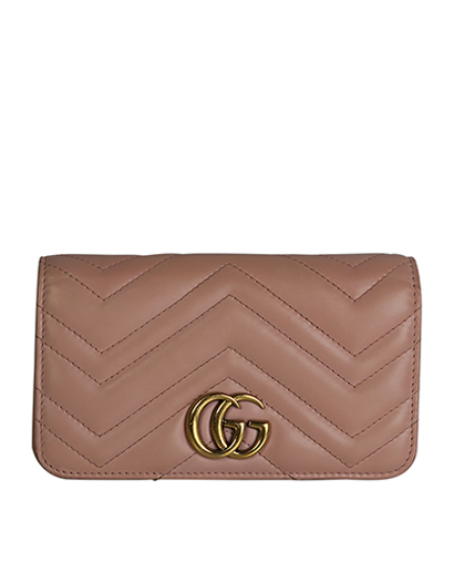 GG Marmont Mini Quilted Crossbody, front view